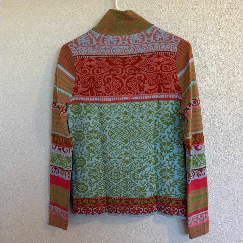 Colorful Merino Wool Sweater - Picture 2 of 4